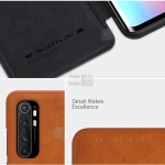 کیف محافظ چرمی نیلکین شیائومی Nillkin Qin Case For Xiaomi Mi Note 10 Lite