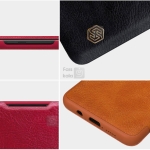 کیف محافظ چرمی نیلکین شیائومی Nillkin Qin Case For Xiaomi Mi Note 10 Lite
