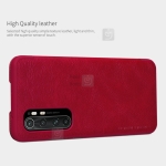 کیف محافظ چرمی نیلکین شیائومی Nillkin Qin Case For Xiaomi Mi Note 10 Lite