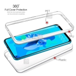 قاب محافظ شفاف 360 درجه هواوی Soft Clear Ultra Thin 360 Degree Case Huawei Nova 5T / Honor 20