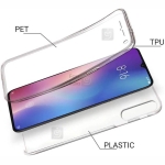 قاب محافظ شفاف 360 درجه شیائومی Soft Clear Ultra Thin 360 Degree Case Xiaomi Mi 9 Lite / Mi CC9