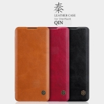 کیف محافظ چرمی نیلکین وان پلاس Nillkin Qin Case For OnePlus 8