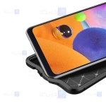 قاب ژله ای طرح چرم سامسونگ Auto Focus Jelly Case For Samsung Galaxy A31