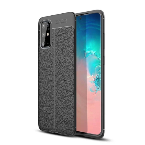 قاب ژله ای طرح چرم سامسونگ Auto Focus Jelly Case For Samsung Galaxy S20 Plus