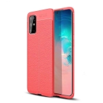قاب ژله ای طرح چرم سامسونگ Auto Focus Jelly Case For Samsung Galaxy S20 Plus