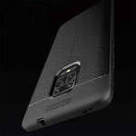 قاب ژله ای طرح چرم شیائومی Auto Focus Jelly Case For Xiaomi Redmi Note 9 Pro Note 9 Pro Max Note 9S