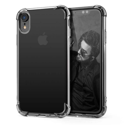 قاب محافظ ژله ای کپسول دار 5 گرمی اپل Clear Tpu Air Rubber Jelly Case For Apple iPhone XR