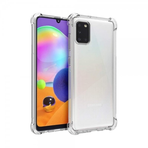 قاب محافظ ژله ای کپسول دار 5 گرمی سامسونگ Clear Tpu Air Rubber Jelly Case For Samsung Galaxy A31