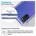 قاب محافظ ژله ای کپسول دار 5 گرمی سامسونگ Clear Tpu Air Rubber Jelly Case For Samsung Galaxy A41