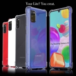 قاب محافظ ژله ای کپسول دار 5 گرمی سامسونگ Clear Tpu Air Rubber Jelly Case For Samsung Galaxy A41