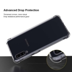 قاب محافظ ژله ای کپسول دار 5 گرمی سامسونگ Clear Tpu Air Rubber Jelly Case For Samsung Galaxy A70s