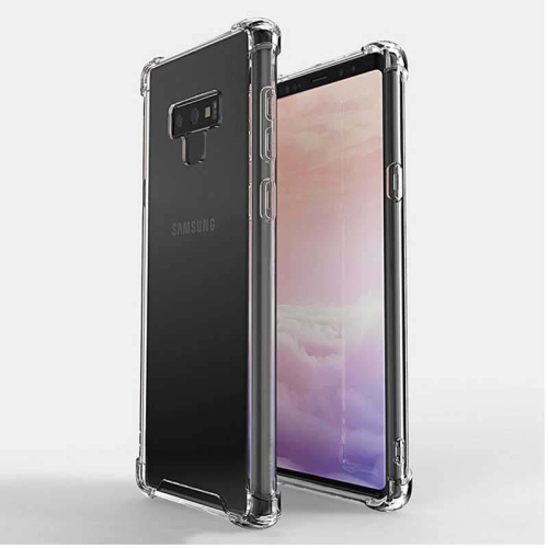 قاب محافظ ژله ای کپسول دار 5 گرمی سامسونگ Clear Tpu Air Rubber Jelly Case For Samsung Galaxy Note 9