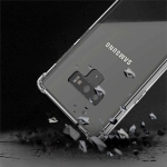 قاب محافظ ژله ای کپسول دار 5 گرمی سامسونگ Clear Tpu Air Rubber Jelly Case For Samsung Galaxy Note 9