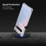 قاب محافظ ژله ای کپسول دار 5 گرمی سامسونگ Clear Tpu Air Rubber Jelly Case For Samsung Galaxy S10 5G