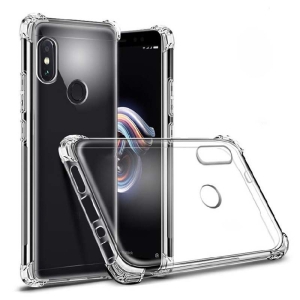 قاب محافظ ژله ای کپسول دار 5 گرمی شیائومی Clear Tpu Air Rubber Jelly Case For Xiaomi Mi 8