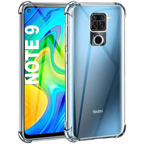 قاب محافظ ژله ای کپسول دار 5 گرمی شیائومی Clear Tpu Air Rubber Jelly Case For Xiaomi Redmi Note 9 Redmi 10X 4G