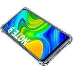 قاب محافظ ژله ای کپسول دار 5 گرمی شیائومی Clear Tpu Air Rubber Jelly Case For Xiaomi Redmi Note 9 Redmi 10X 4G