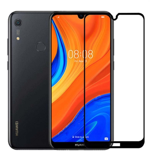 محافظ صفحه نمایش تمام چسب با پوشش کامل هواوی Full Glass Screen Protector For Huawei Y6S