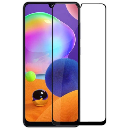 محافظ صفحه نمایش تمام چسب با پوشش کامل سامسونگ Full Glass Screen Protector For Samsung Galaxy A31