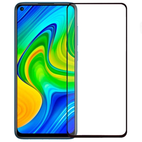 محافظ صفحه نمایش تمام چسب با پوشش کامل شیائومی Full Glass Screen Protector For Xiaomi Redmi Note 9 Redmi 10X 4G