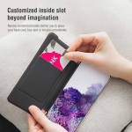 کیف محافظ چرمی نیلکین سامسونگ Nillkin Ming Leather Case Samsung Galaxy S20 Plus