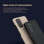 کیف محافظ چرمی نیلکین سامسونگ Nillkin Ming Leather Case Samsung Galaxy S20 Plus