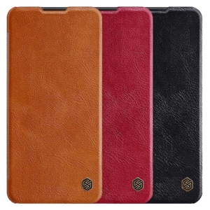 کیف محافظ چرمی نیلکین سامسونگ Nillkin Qin Case For Samsung Galaxy A21s