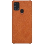 کیف محافظ چرمی نیلکین سامسونگ Nillkin Qin Case For Samsung Galaxy A21s