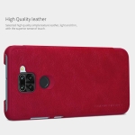 کیف محافظ چرمی نیلکین شیائومی Nillkin Qin Case For Xiaomi Redmi Note 9 Redmi 10X 4G