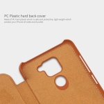 کیف محافظ چرمی نیلکین شیائومی Nillkin Qin Case For Xiaomi Redmi Note 9 Redmi 10X 4G