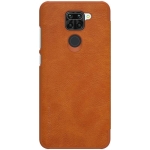 کیف محافظ چرمی نیلکین شیائومی Nillkin Qin Case For Xiaomi Redmi Note 9 Redmi 10X 4G