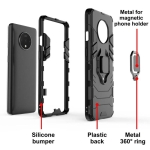 قاب محافظ ضد ضربه انگشتی وان پلاس Ring Holder Iron Man Armor Case OnePlus 7T