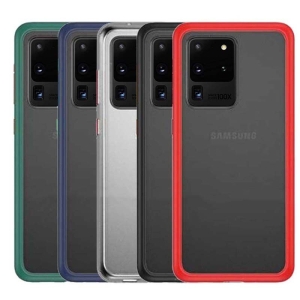 قاب محافظ سامسونگ Transparent Hybrid Case For Samsung Galaxy S20 Ultra
