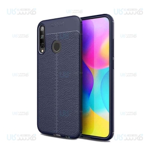 قاب ژله ای طرح چرم هواوی Auto Focus Jelly Case For Huawei Y7p