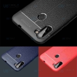 قاب ژله ای طرح چرم سامسونگ Auto Focus Jelly Case For Samsung Galaxy A11