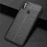قاب ژله ای طرح چرم سامسونگ Auto Focus Jelly Case For Samsung Galaxy A11