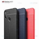 قاب ژله ای طرح چرم سامسونگ Auto Focus Jelly Case For Samsung Galaxy A11