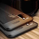 قاب ژله ای طرح چرم سامسونگ Auto Focus Jelly Case For Samsung Galaxy A21s