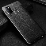 قاب ژله ای طرح چرم سامسونگ Auto Focus Jelly Case For Samsung Galaxy A21s