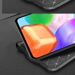 قاب ژله ای طرح چرم سامسونگ Auto Focus Jelly Case For Samsung Galaxy A21s