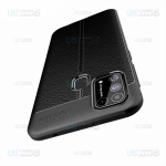 قاب ژله ای طرح چرم سامسونگ Auto Focus Jelly Case For Samsung Galaxy M31