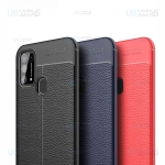 قاب ژله ای طرح چرم سامسونگ Auto Focus Jelly Case For Samsung Galaxy M31