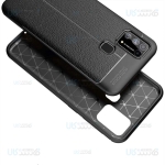 قاب ژله ای طرح چرم سامسونگ Auto Focus Jelly Case For Samsung Galaxy M31