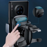 پایه نگهدارنده هوشمند و شارژر وایرلس بیسوس Baseus Milky Way Electric Bracket Wireless Quick Charge 15W