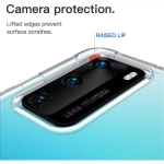 قاب محافظ ژله ای کپسول دار 5 گرمی هواوی Clear Tpu Air Rubber Jelly Case For Huawei P40