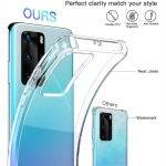 قاب محافظ ژله ای کپسول دار 5 گرمی هواوی Clear Tpu Air Rubber Jelly Case For Huawei P40