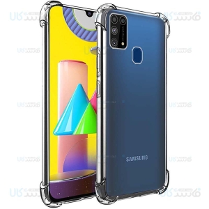 قاب محافظ ژله ای کپسول دار 5 گرمی سامسونگ Clear Tpu Air Rubber Jelly Case For Samsung Galaxy M31