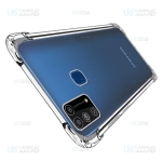 قاب محافظ ژله ای کپسول دار 5 گرمی سامسونگ Clear Tpu Air Rubber Jelly Case For Samsung Galaxy M31