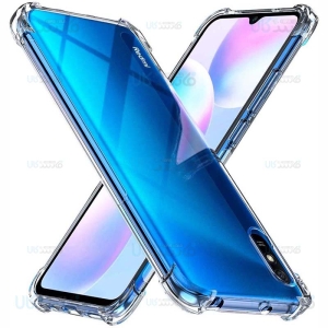 قاب محافظ ژله ای کپسول دار 5 گرمی شیائومی Clear Tpu Air Rubber Jelly Case For Xiaomi Redmi 9A