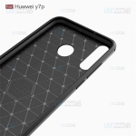 قاب محافظ ژله ای هواوی Fiber Carbon Rugged Armor Case For Huawei Y7p